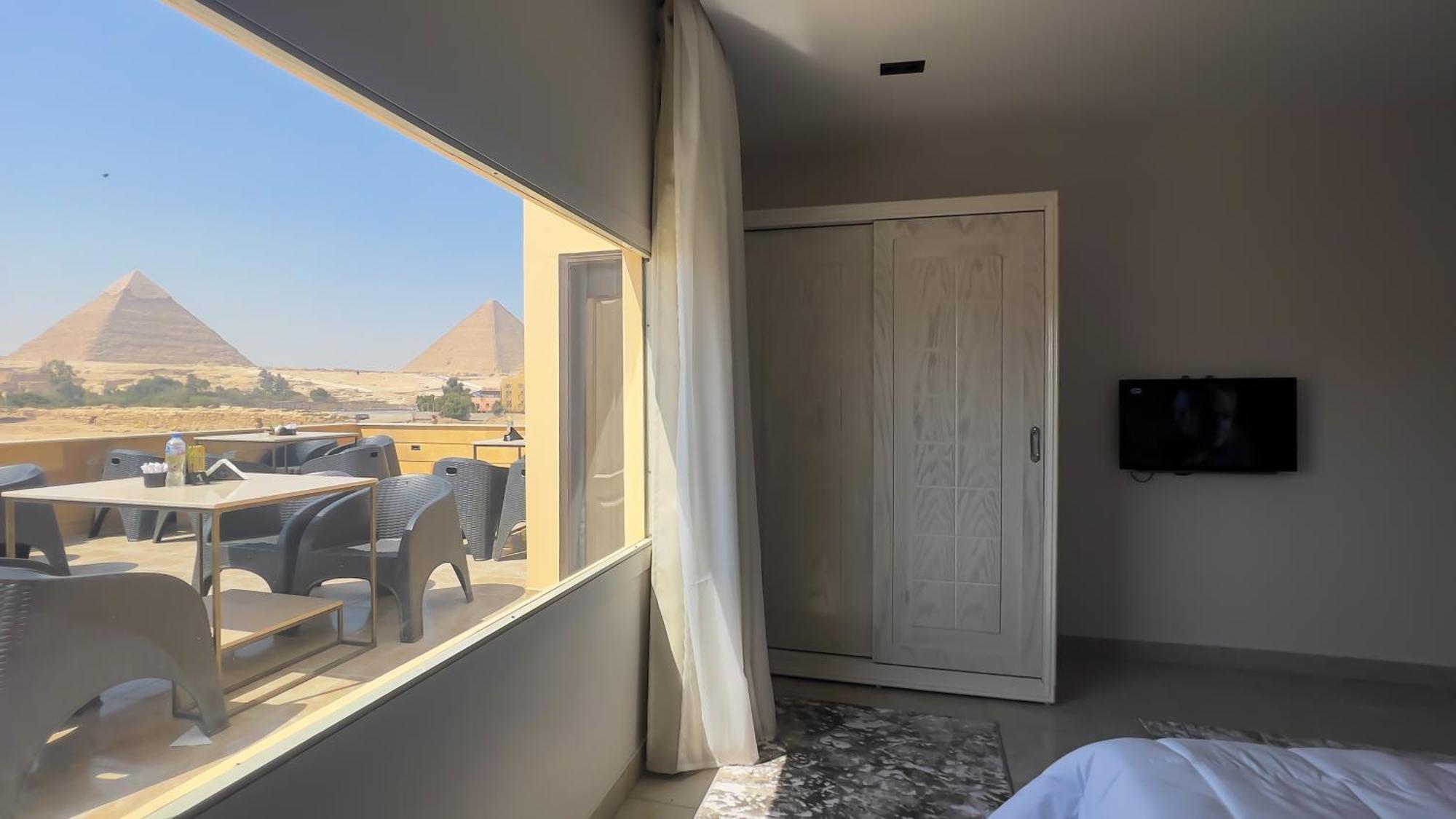 Pyramids Land Palace Kafrat al Jabal Bagian luar foto